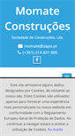 Mobile Screenshot of momateconstrucoes.com